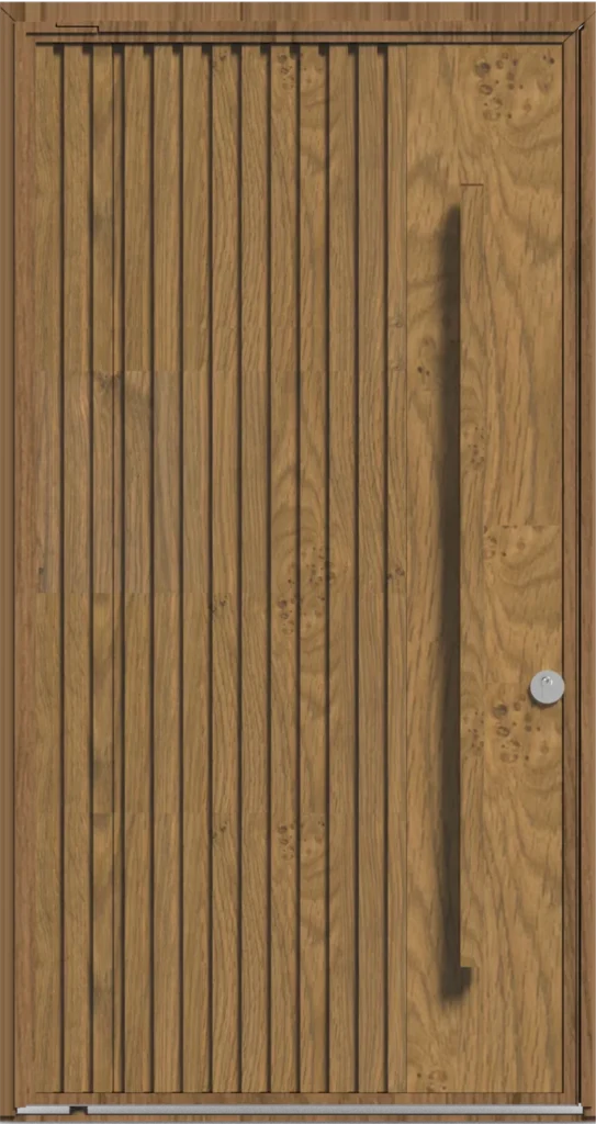 Puerta pivotante Pavir Wall panel roble
