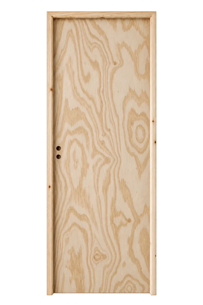 Puerta placa / pino eco